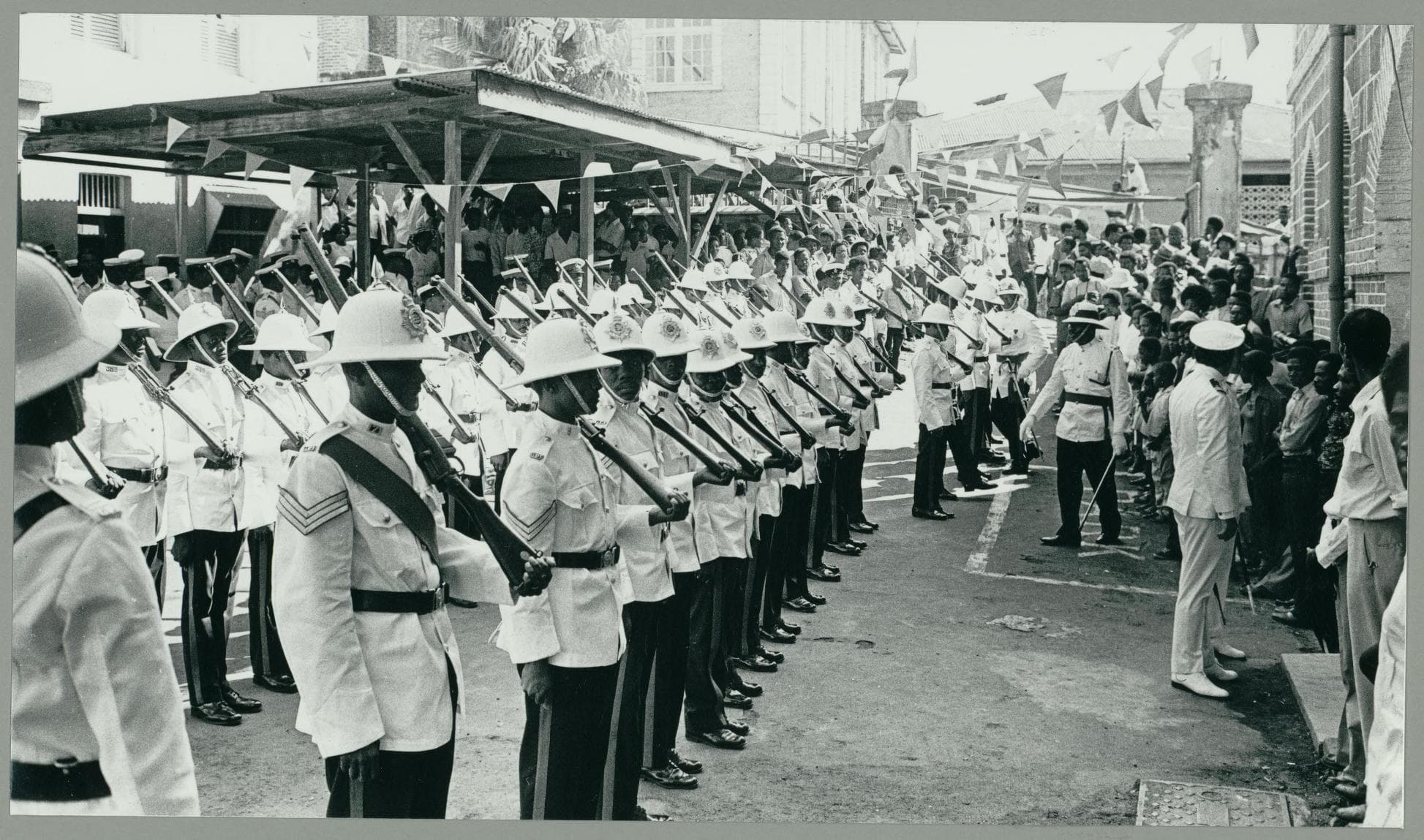 Grenada Independence Day celebrations with flags and parades